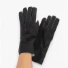 Shepherd MELINA Womens Sheepskin Gloves Black sold by Shuperb