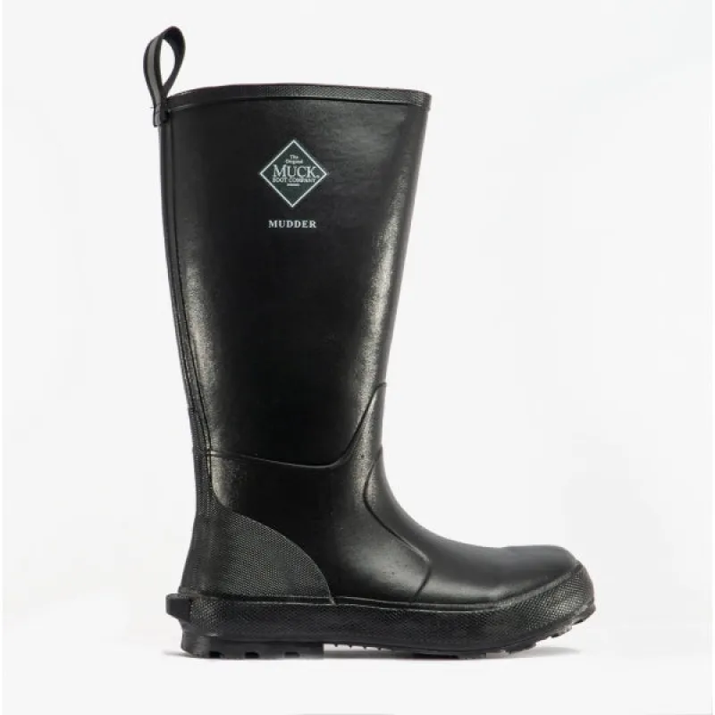 MUDDER TALL Unisex Rubber Wellington Black sold by Shuperb