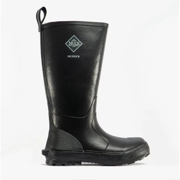 MUDDER TALL Unisex Rubber Wellington Black sold by Shuperb