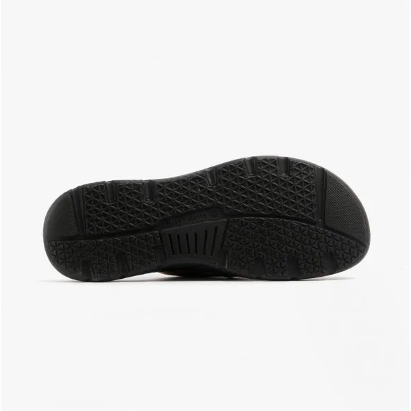 Hush Puppies CARSON Mens Leather Mule Slippers Olive sold by Shuperb product image thumbnail 3