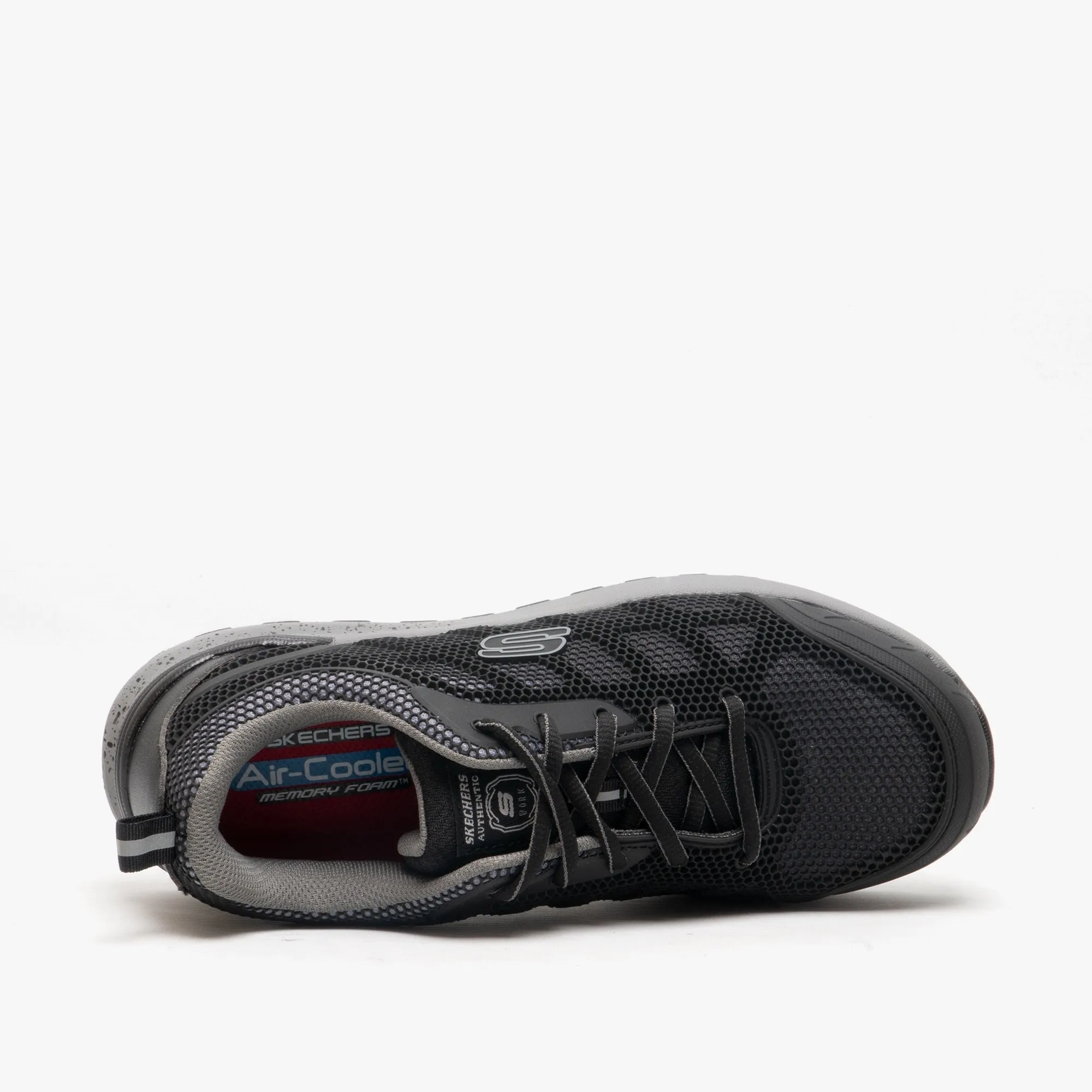 Skechers Work 77273EC BULKLIN - LYNDALE Womens Safety Trainers Black/Grey sold by Shuperb product image thumbnail 4