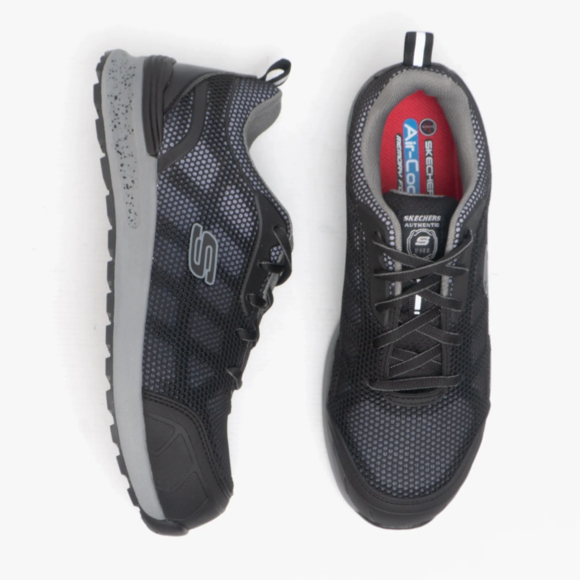 Skechers Work 77273EC BULKLIN - LYNDALE Womens Safety Trainers Black/Grey sold by Shuperb product image thumbnail 2