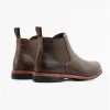 Woodland M031GB Mens Leather Chelsea Boots Brown sold by Shuperb