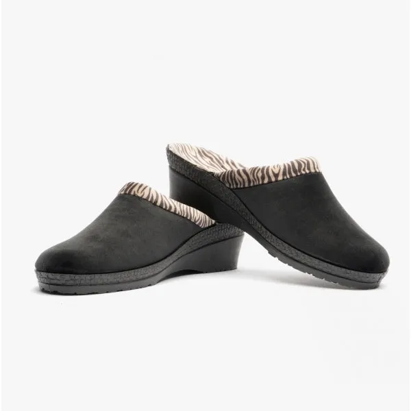 Rohde 2465-90 Womens Slippers Black/Zebra sold by Shuperb product image thumbnail 2