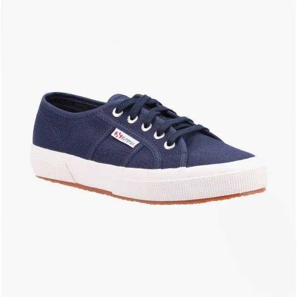 Superga 2750 COTU CLASSIC Womens Canvas Trainers Navy sold by Shuperb product image thumbnail 2