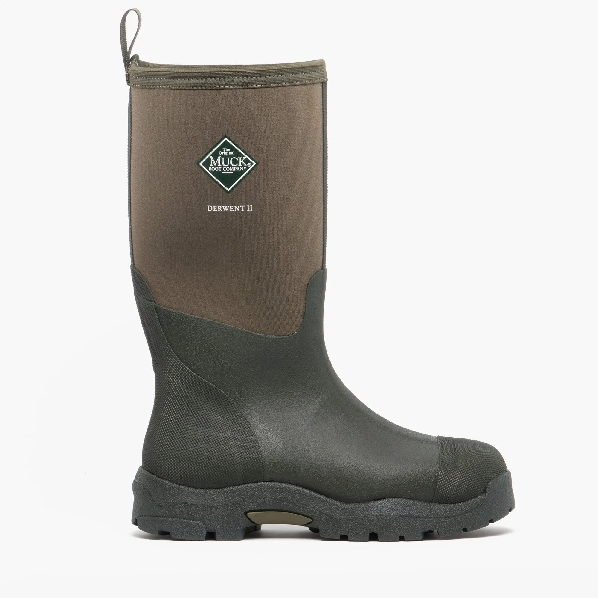 Muck Boots DERWENT II Unisex Rubber Wellington Boots Moss sold by Shuperb