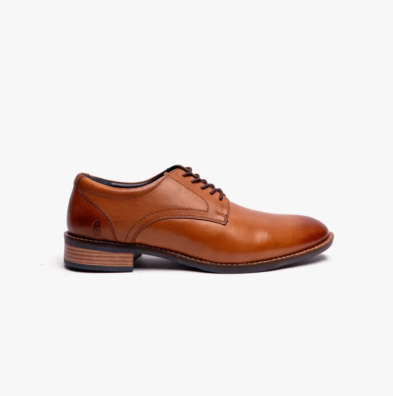 DAMIEN Mens Formal Lace-Up Shoes Tan sold by Shuperb