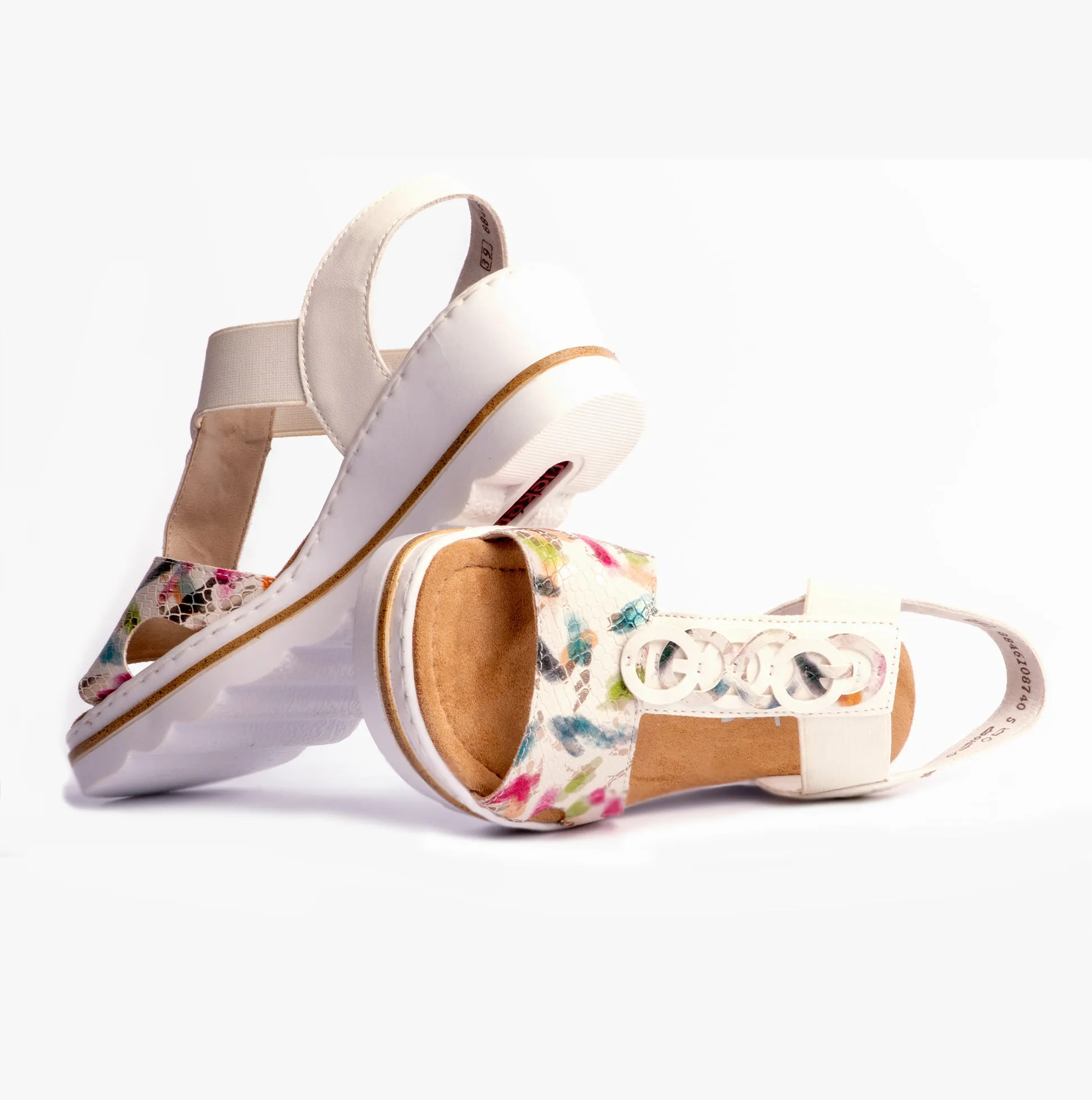 Rieker 67498-90 Womens Sandals Multi sold by Shuperb product image thumbnail 4