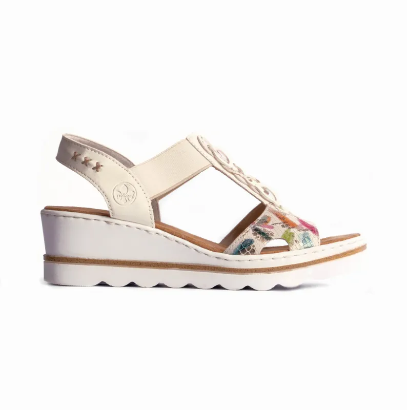 Rieker 67498-90 Womens Sandals Multi sold by Shuperb