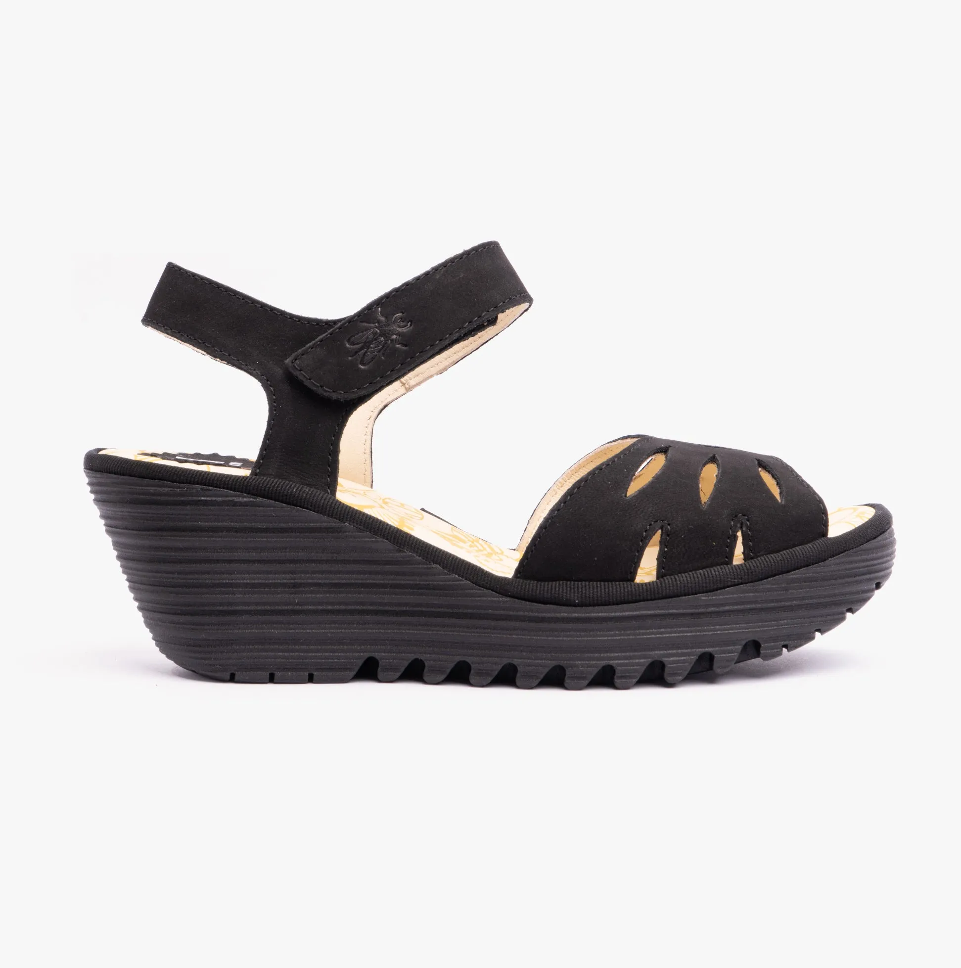Fly London YAZI479FLY Womens Sandals Black sold by Shuperb