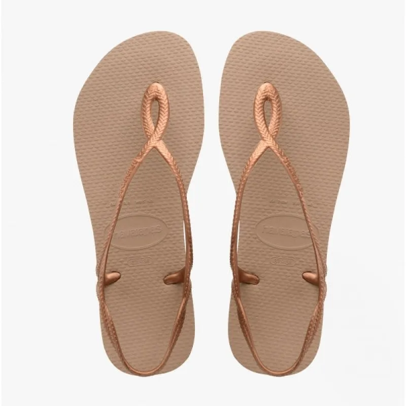 Havaianas HAV LUNA Womens Sandals Rose Gold made by Havaianas
