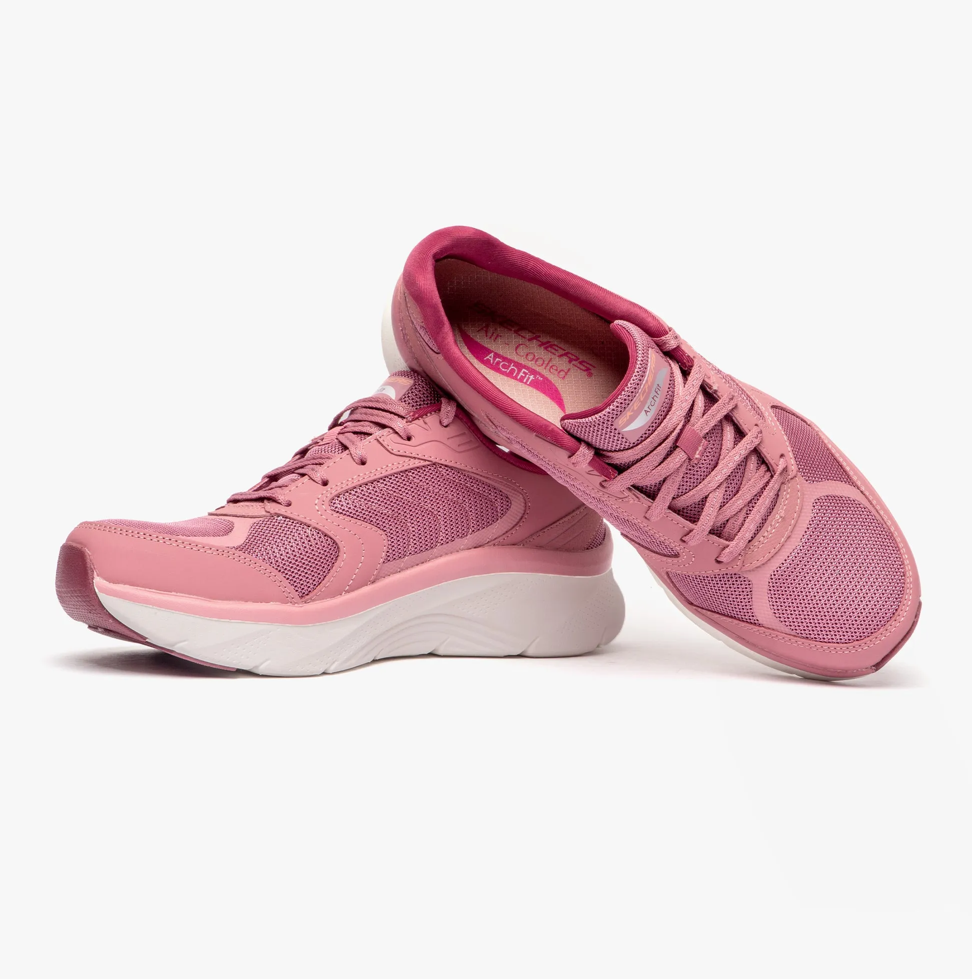 ARCH FIT D'LUX - COZY PATH Ladies Lace-Up Trainers Purple sold by Shuperb product image thumbnail 4