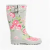 BLOSSOM Ladies Rubber Wellington Boots Blue sold by Shuperb