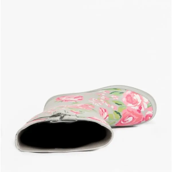 BLOSSOM Ladies Rubber Wellington Boots Blue sold by Shuperb product image thumbnail 4