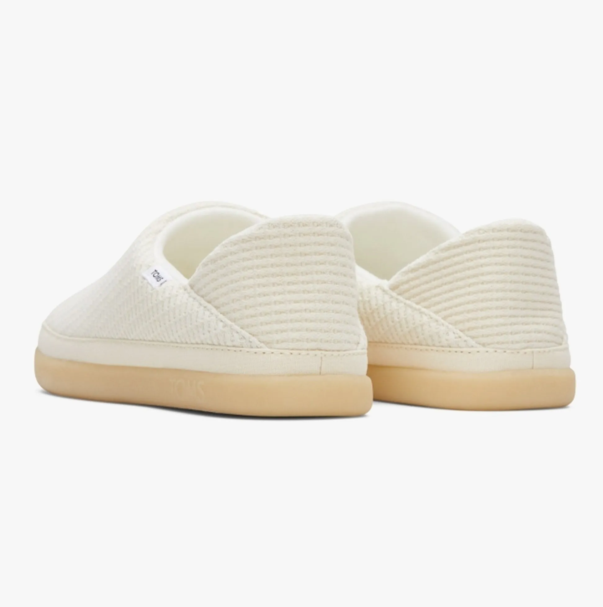 EZRA Ladies Slip-On Full Slippers Natural sold by Shuperb product image thumbnail 4