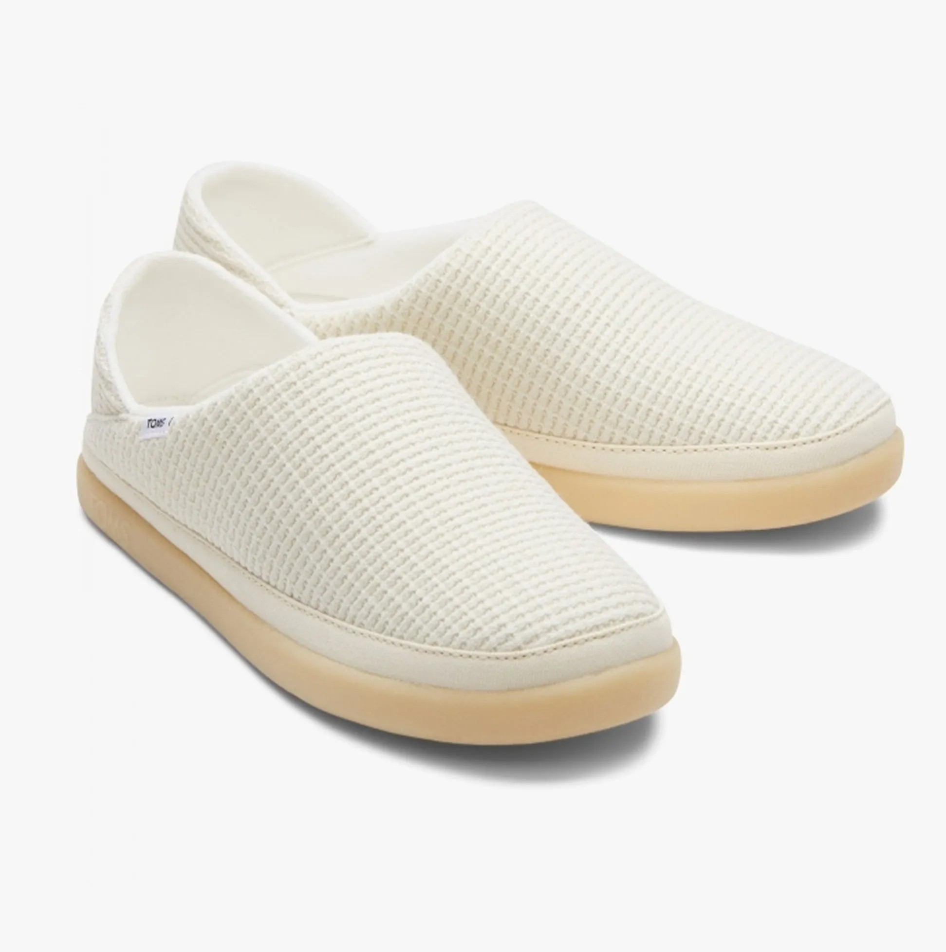 EZRA Ladies Slip-On Full Slippers Natural sold by Shuperb product image thumbnail 2