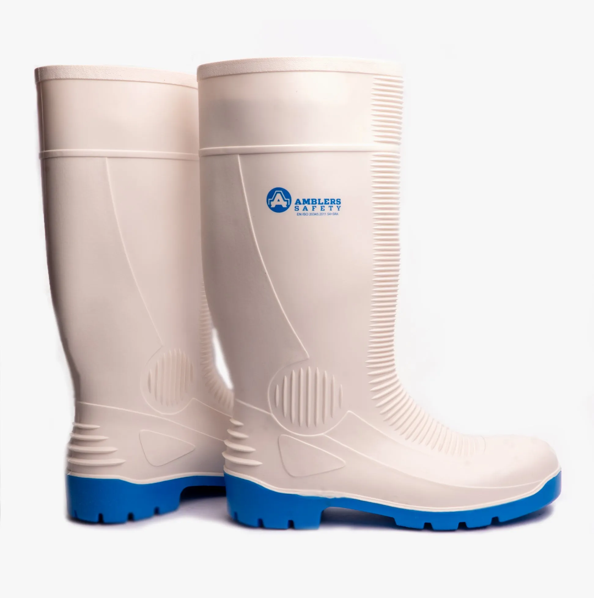 Amblers Safety FS98 Unisex Safety Boots Wellington White sold by Shuperb product image thumbnail 2