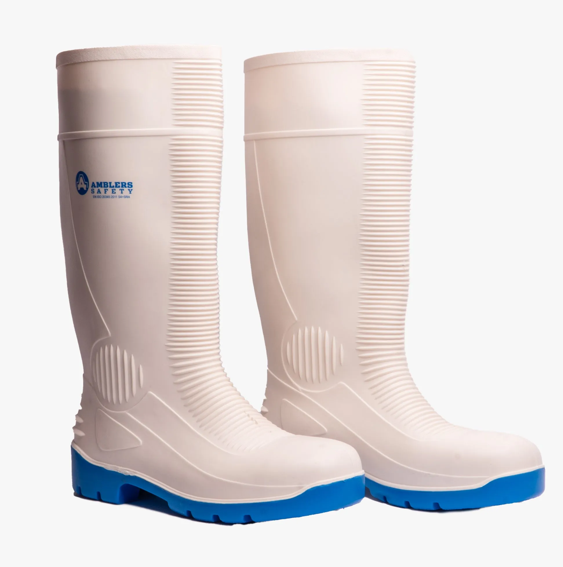 Amblers Safety FS98 Unisex Safety Boots Wellington White sold by Shuperb product image thumbnail 3