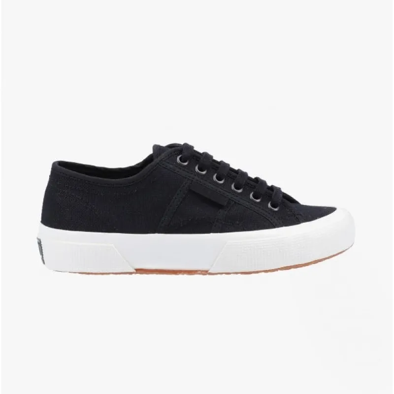 2706 OG Ladies Canvas Trainers Black/White Ivory sold by Shuperb