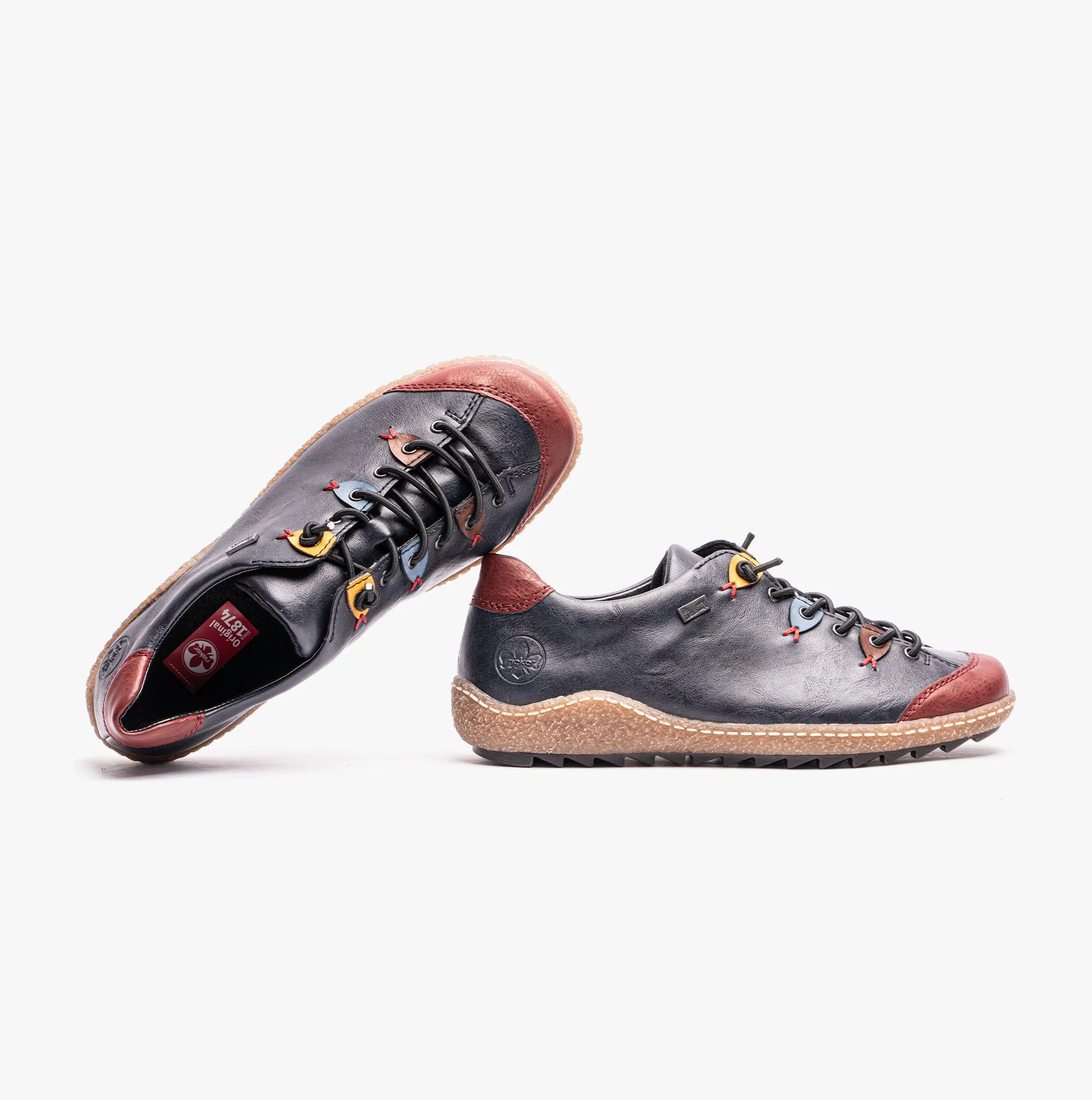 Rieker L7561-14 Womens Shoes Blue/Multi sold by Shuperb product image thumbnail 4