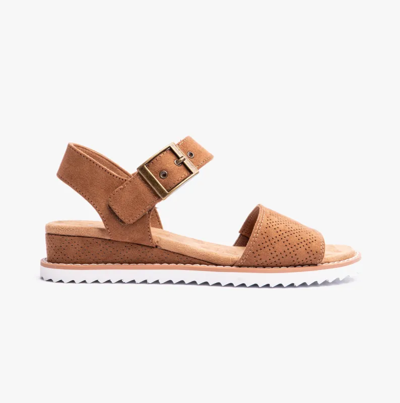 Skechers 114147/CSNT BOBS DESERT KISS - SERENDIPITOUS Womens Sandals Chestnut sold by Shuperb