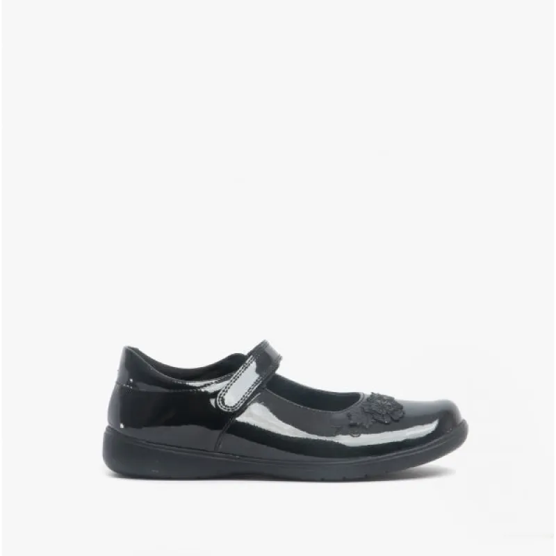 Start-Rite WISH Girls Leather Mary Jane School Shoes Patent Black sold by Shuperb