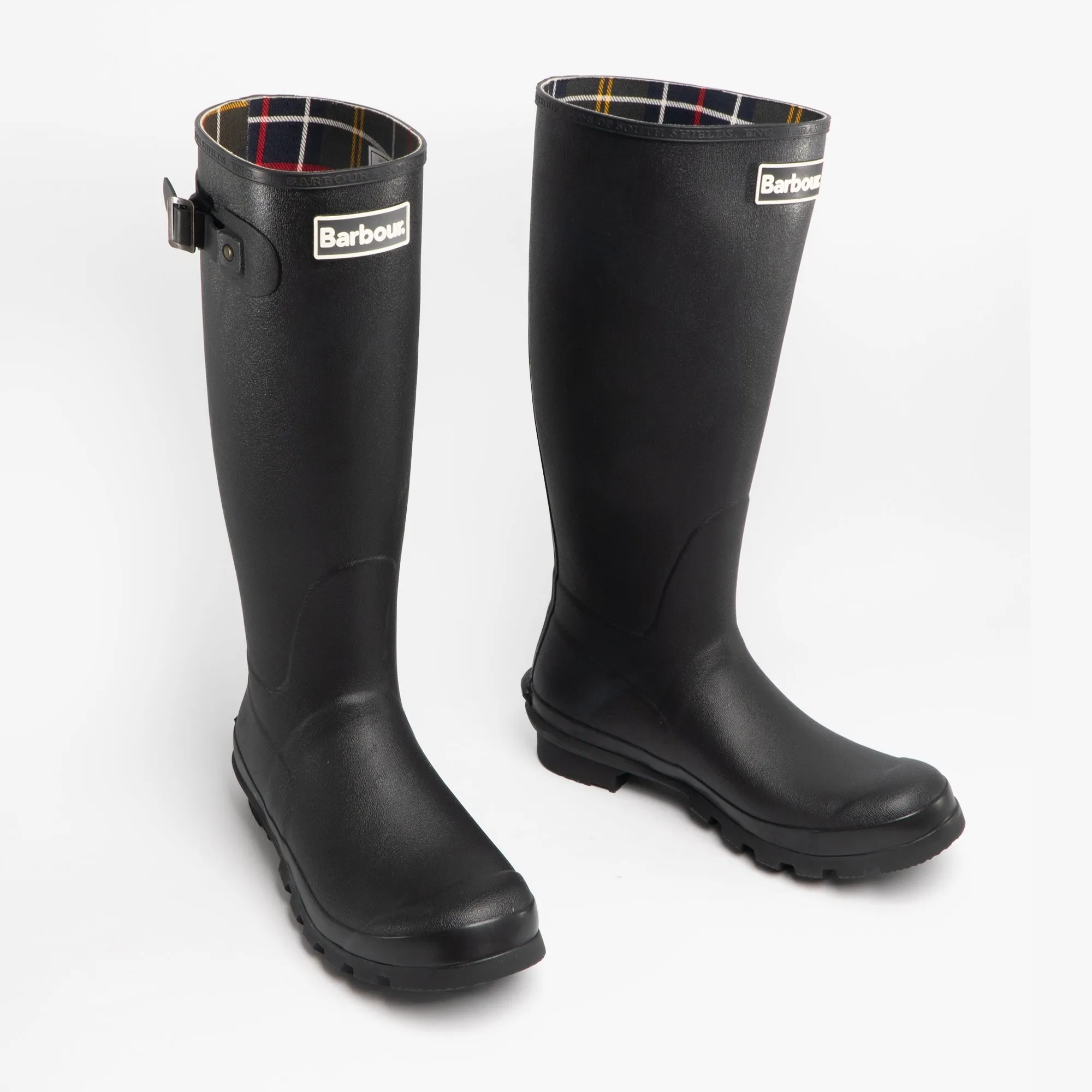 Barbour BEDE Mens Tall Wellington Boots Black sold by Shuperb product image thumbnail 2