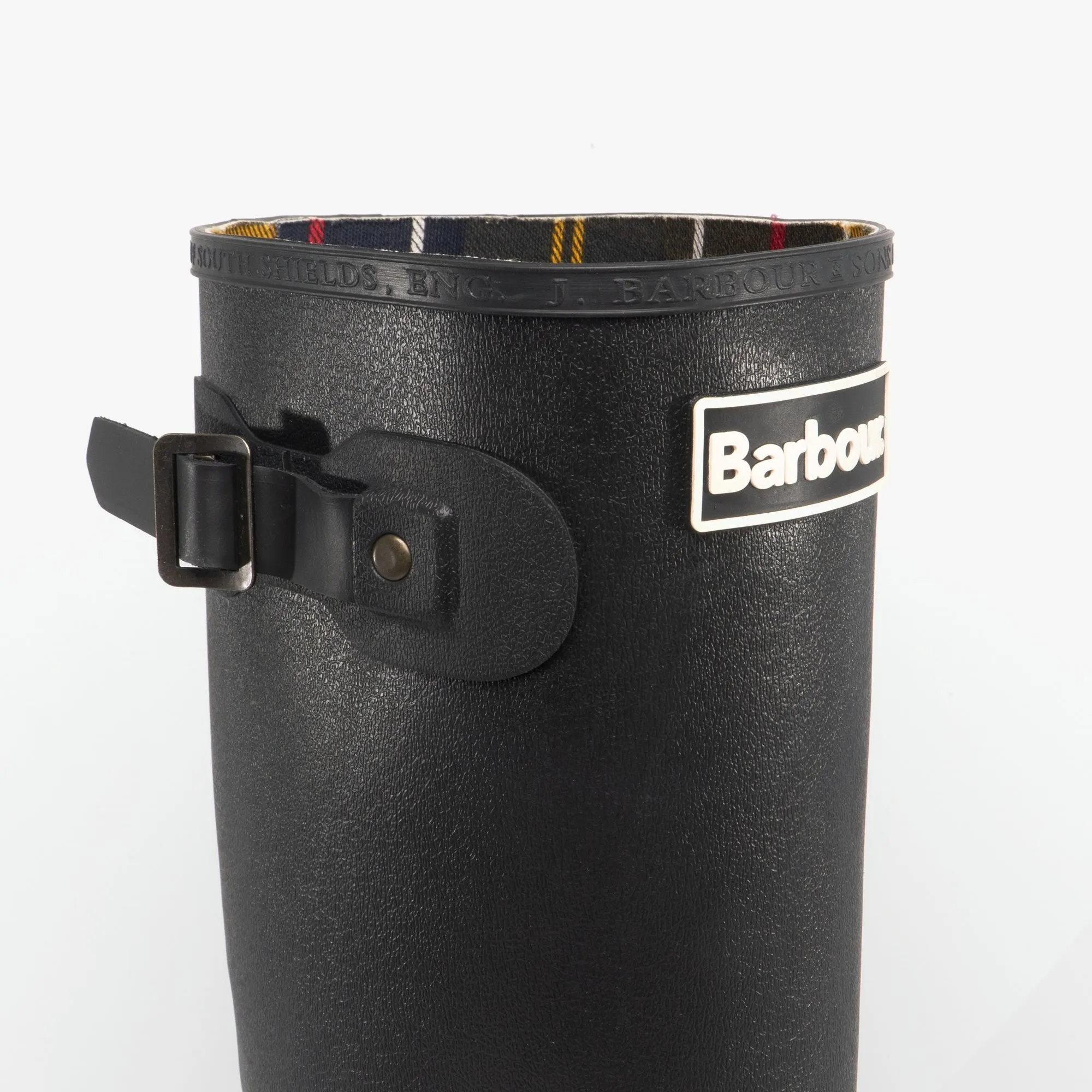 Barbour BEDE Mens Tall Wellington Boots Black sold by Shuperb product image thumbnail 5