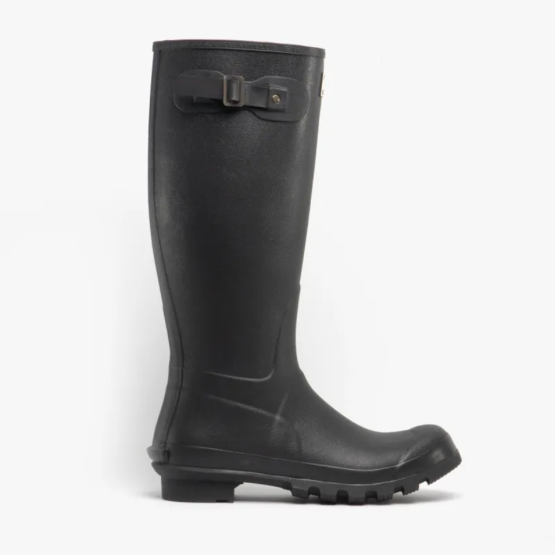 Barbour BEDE Mens Tall Wellington Boots Black sold by Shuperb