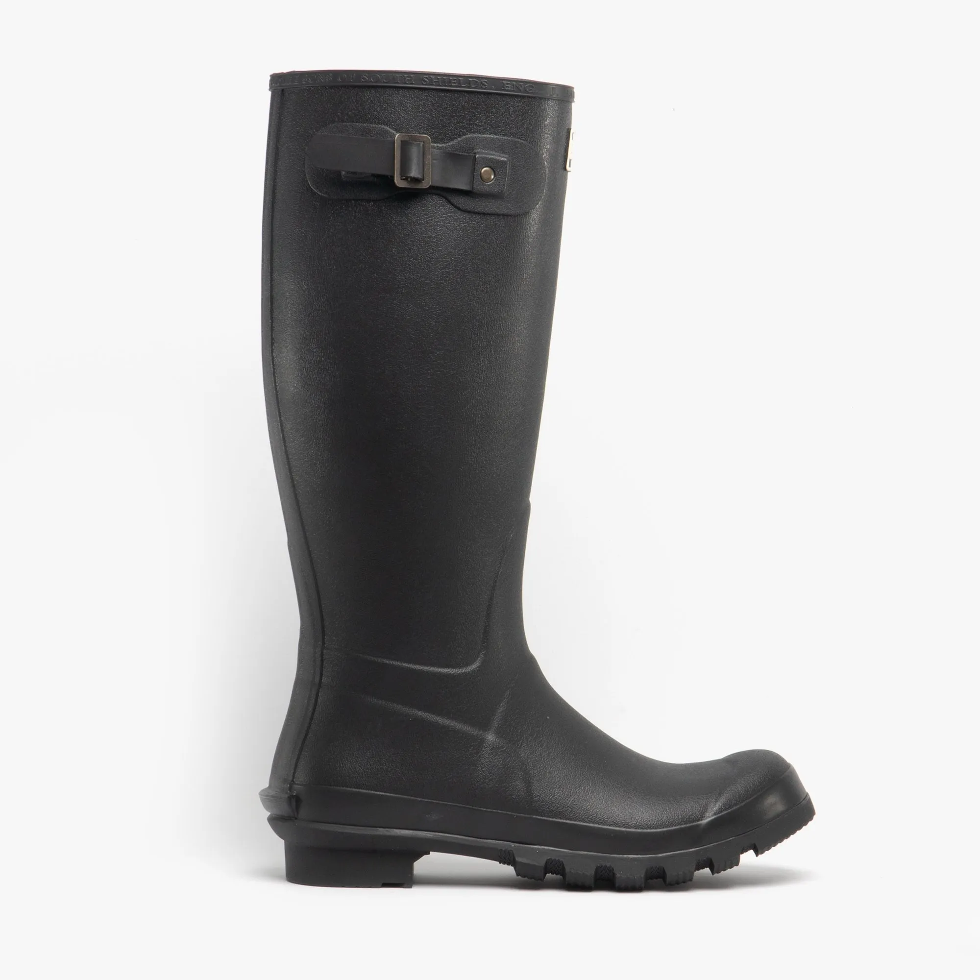 Barbour BEDE Mens Tall Wellington Boots Black sold by Shuperb