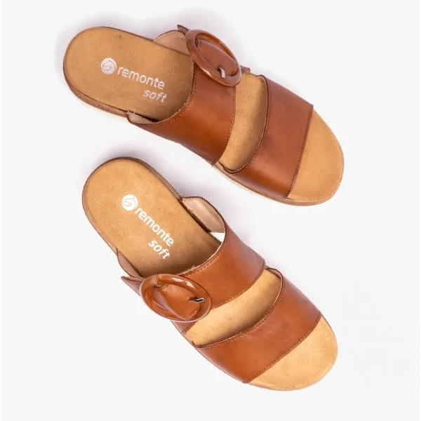 Remonte JOCELYN Womens Dual Strap Sandals Brown sold by Shuperb product image thumbnail 2