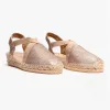 VELINO Ladies Wedge Espadrilles Platinum sold by Shuperb