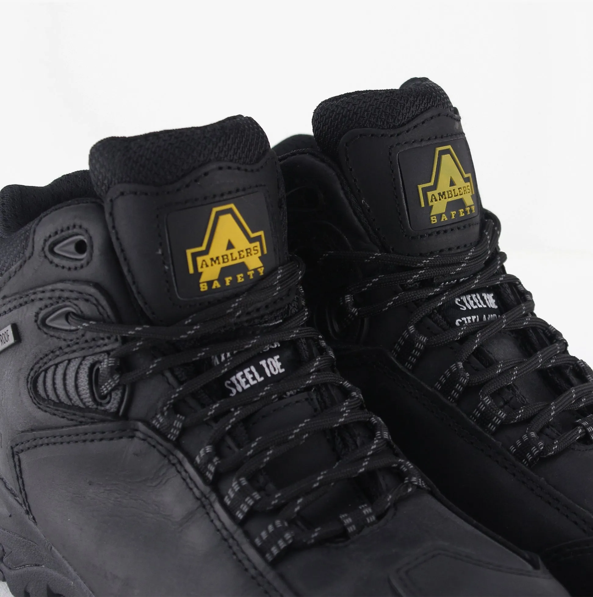 Amblers Safety FS190N Mens Leather Safety Boots Black sold by Shuperb product image thumbnail 2