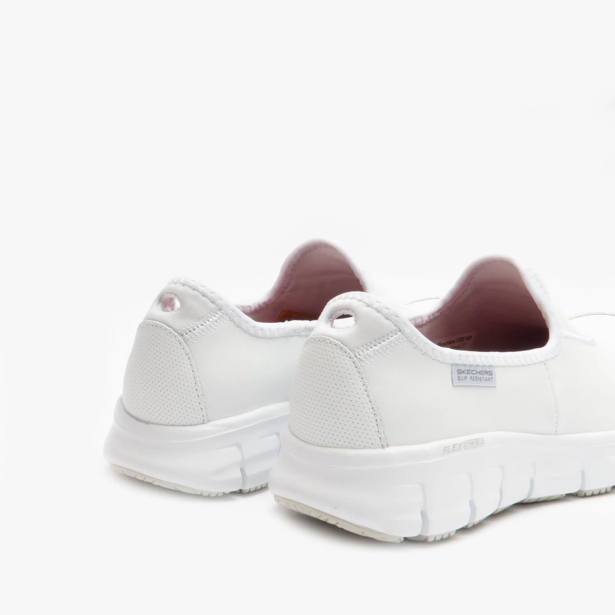 Skechers Work 76536EC SURE TRACK SR Womens Occupational Shoes White sold by Shuperb product image thumbnail 4