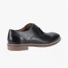Hush Puppies BRAYDEN Mens Leather Derby Shoes Black sold by Shuperb