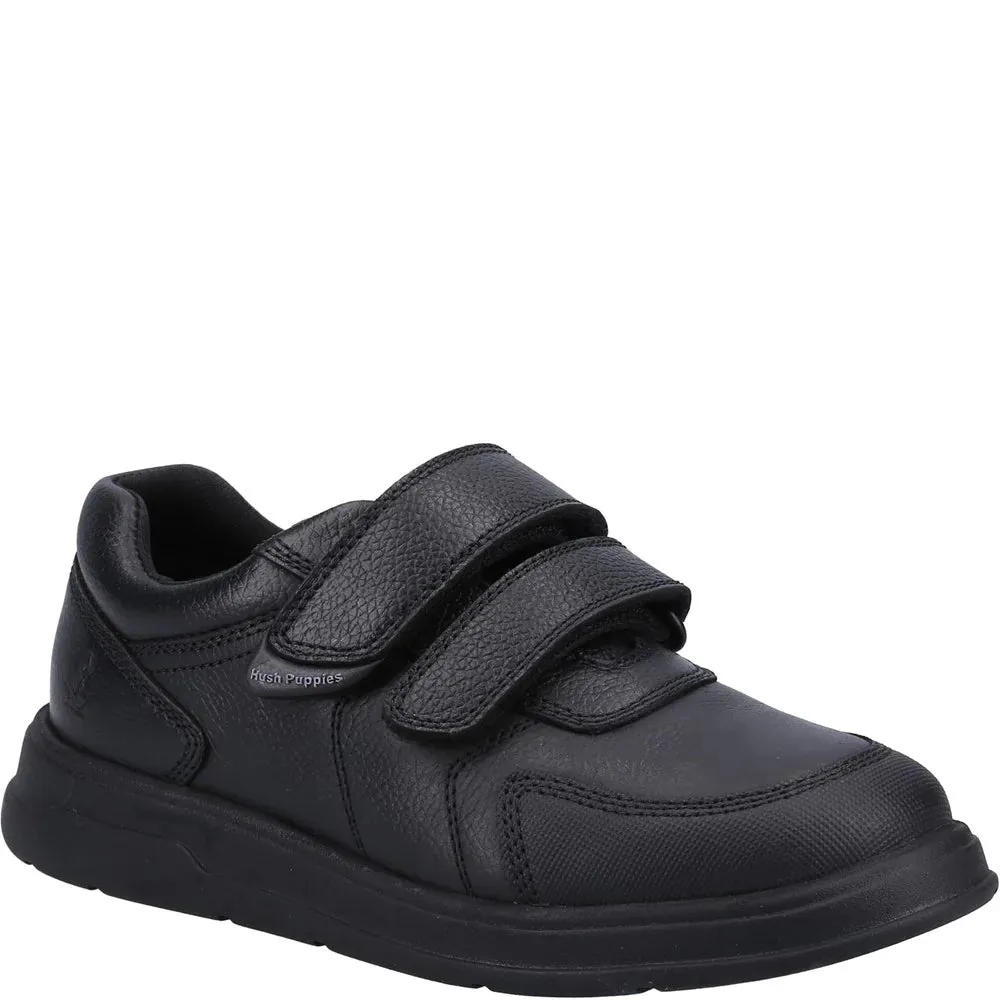 RYAN SNR Boys Shoes Black sold by Shuperb