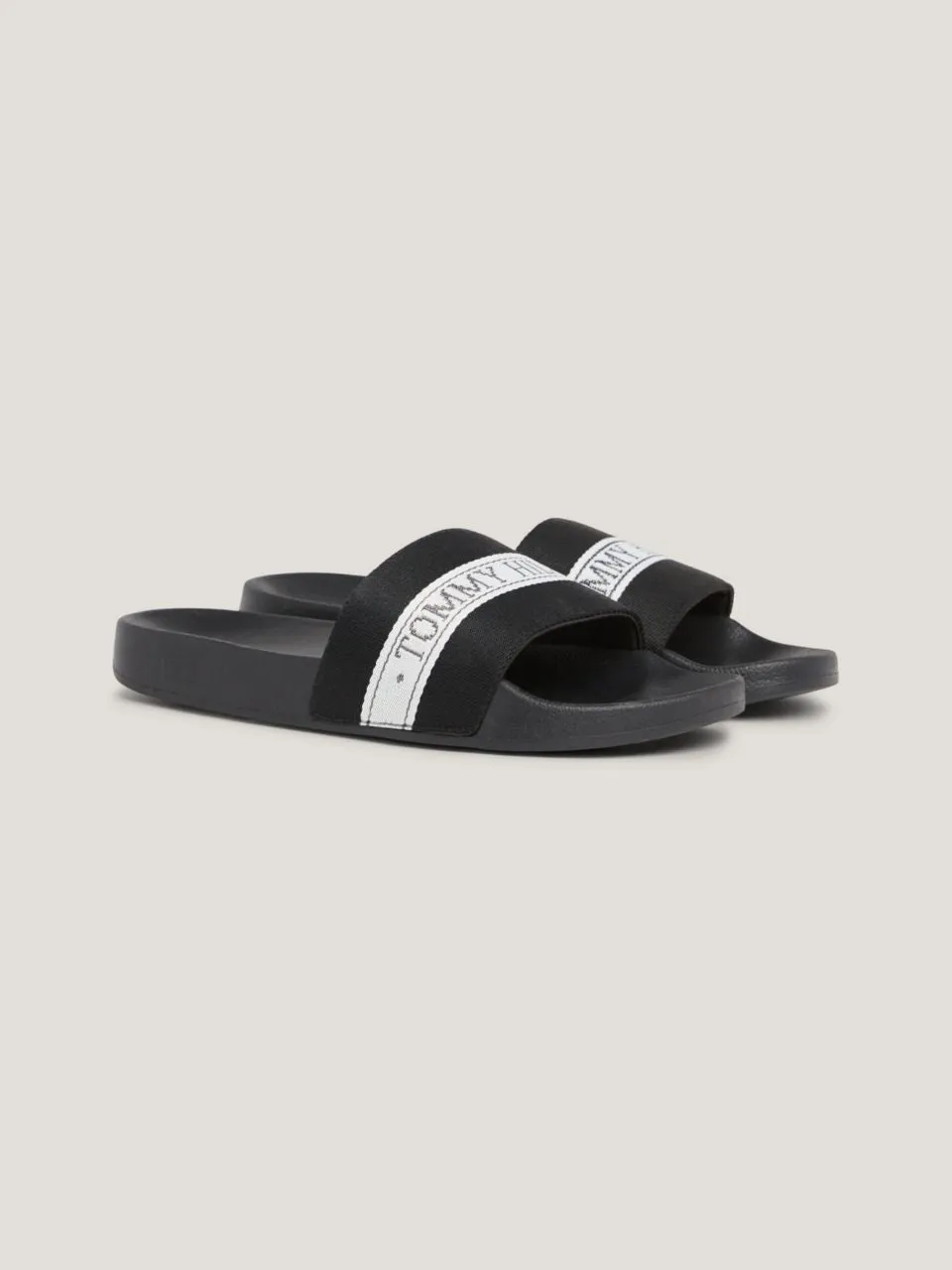 POOL Womens Sliders Black sold by Shuperb