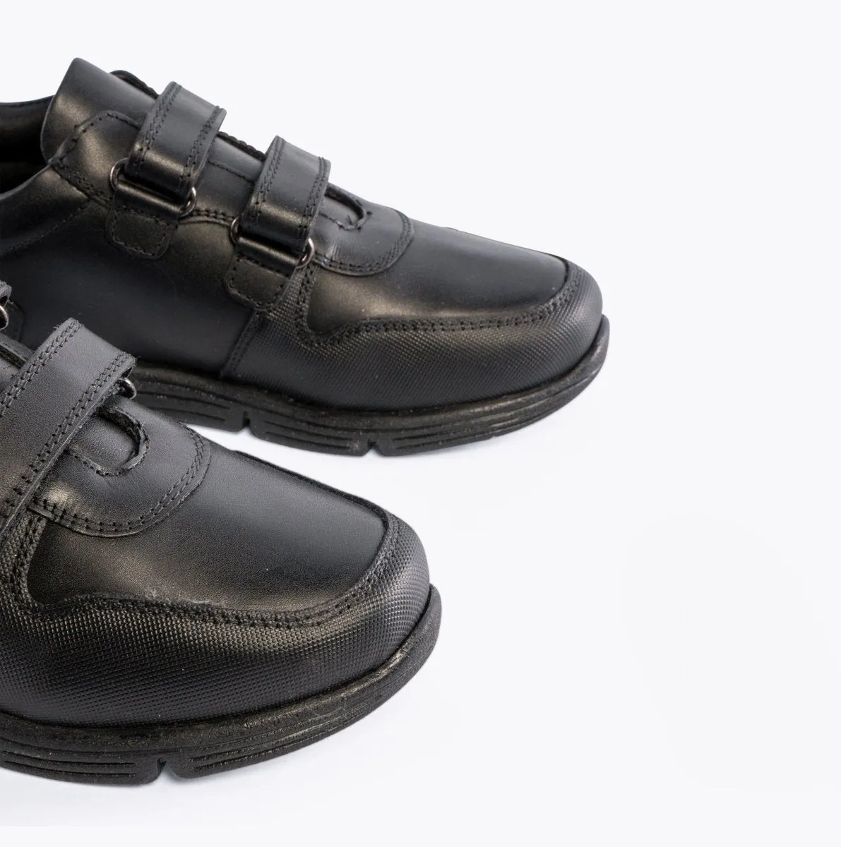 Hush Puppies LUCAS Boys Leather School Shoes Black sold by Shuperb product image thumbnail 4