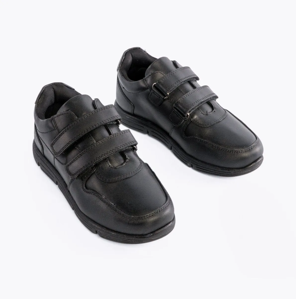 Hush Puppies LUCAS Boys Leather School Shoes Black sold by Shuperb product image thumbnail 5