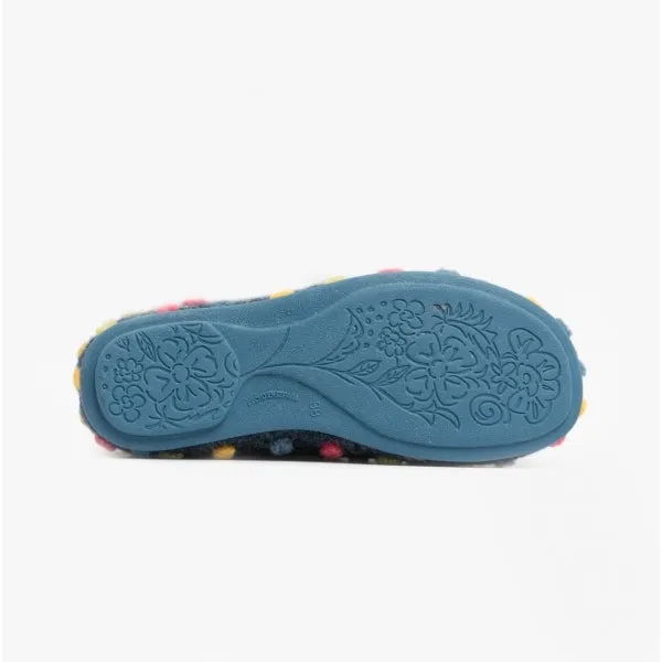 Sleepers JADE Womens Full Slippers Blue sold by Shuperb product image thumbnail 3
