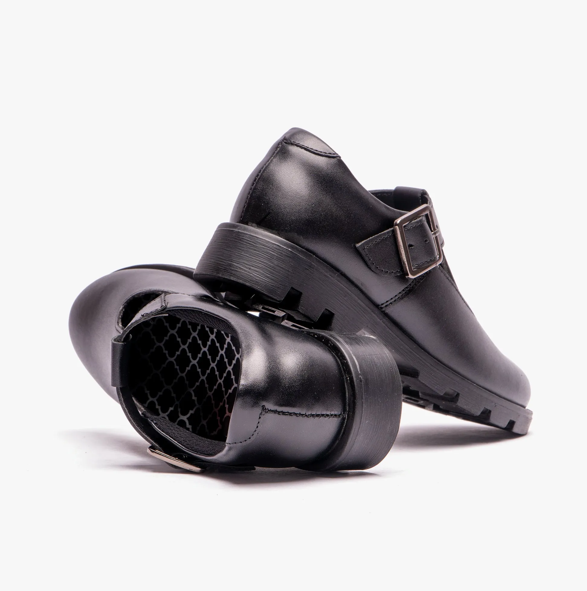 Roamers G705A Girls T-Bar Buckled School Shoes Black sold by Shuperb product image thumbnail 5