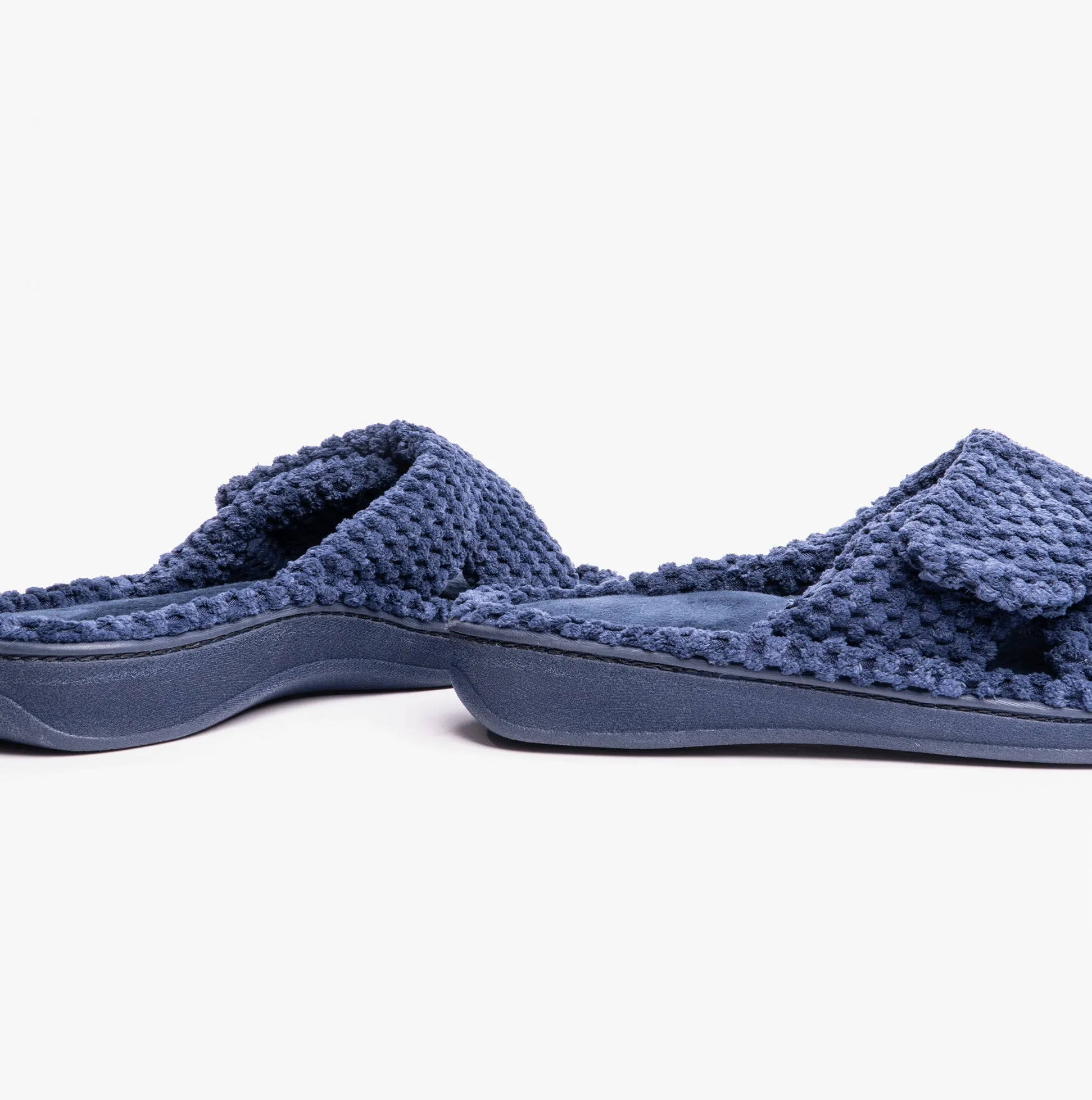 Padders FLO Womens (EE Fit) Slippers Navy Popcorn sold by Shuperb product image thumbnail 3