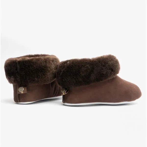 Shepherd JUBILEUM 630 Womens Sheepskin Slipper Boots Moro sold by Shuperb product image thumbnail 3