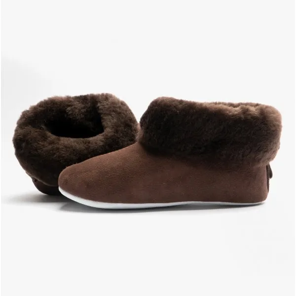 Shepherd JUBILEUM 630 Womens Sheepskin Slipper Boots Moro sold by Shuperb product image thumbnail 4