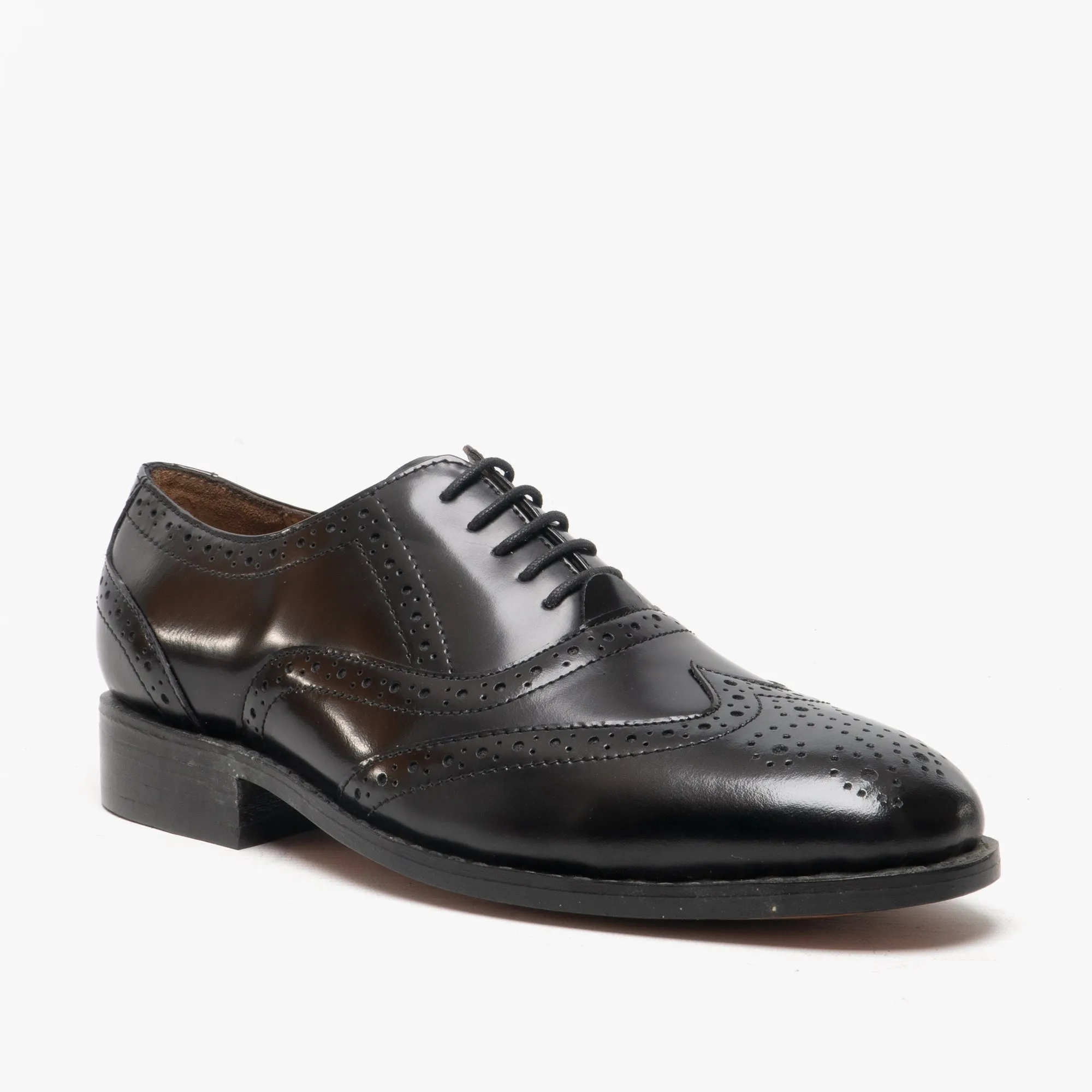 BEN Mens Leather Brogue Shoes Black sold by Shuperb product image thumbnail 2
