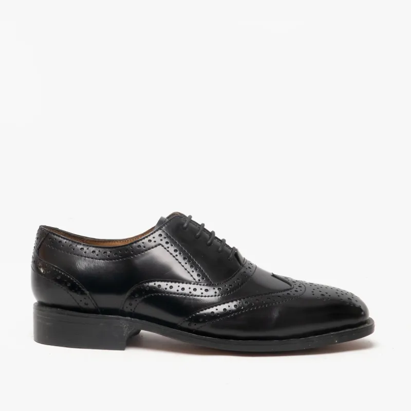 BEN Mens Leather Brogue Shoes Black sold by Shuperb