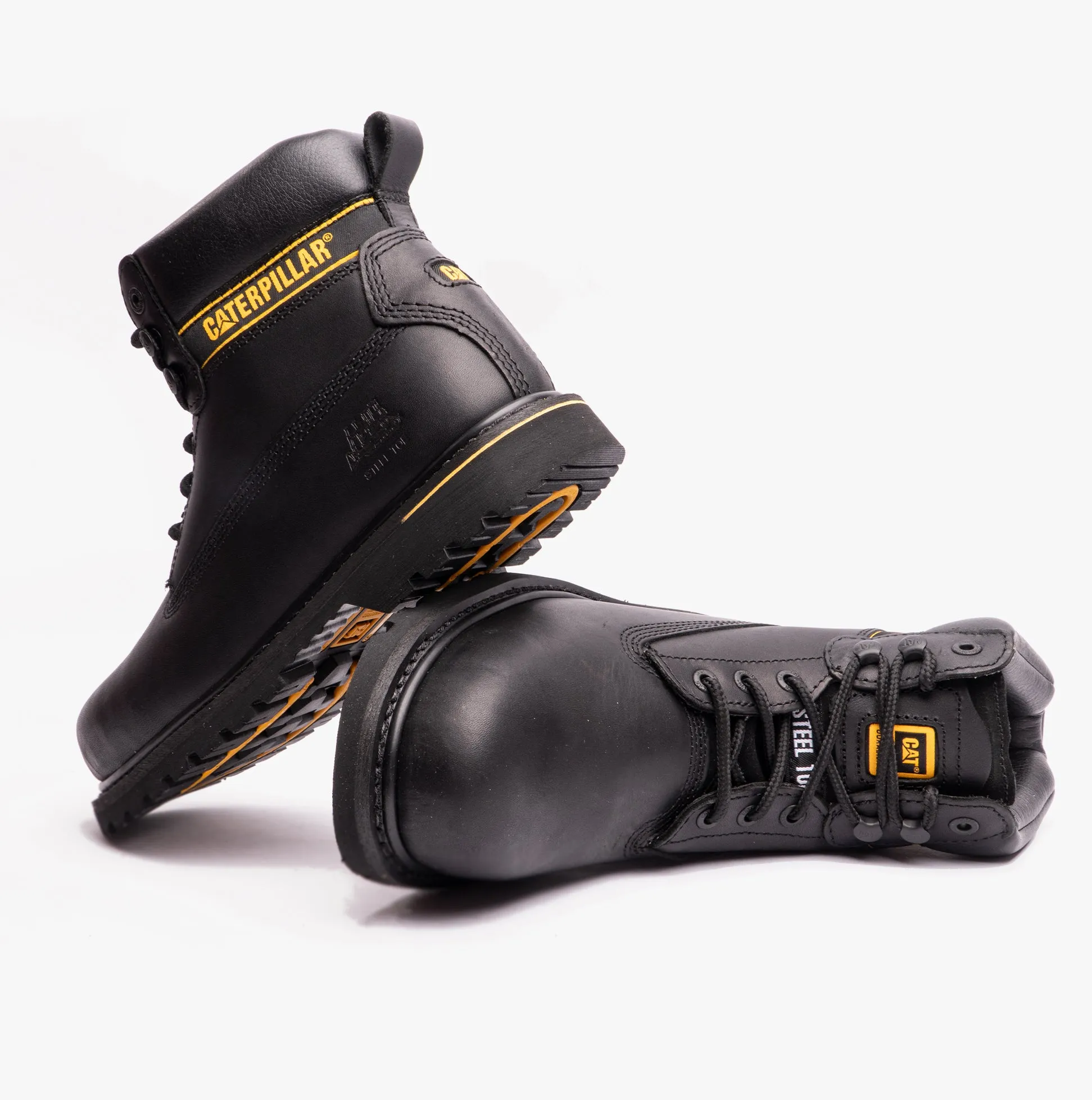 CAT HOLTON SB Mens Leather Safety Boots Black sold by Shuperb product image thumbnail 5