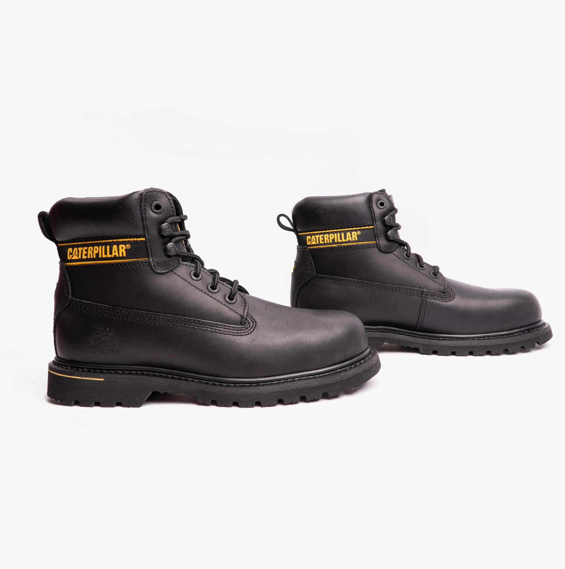 CAT HOLTON SB Mens Leather Safety Boots Black sold by Shuperb product image thumbnail 3
