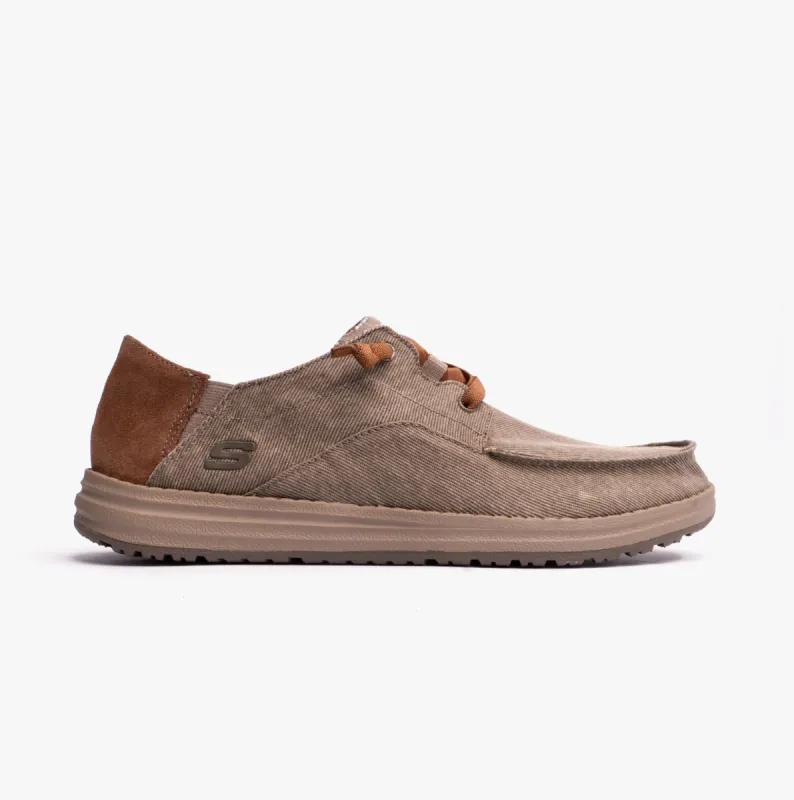 RELAXED FIT: MELSON - PLANON Mens Shoes Taupe sold by Shuperb