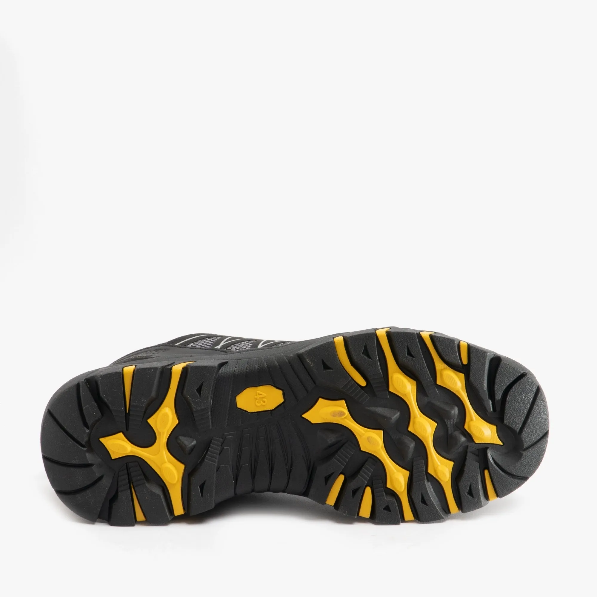 Grafters M065F Unisex Safety Trainers Grey/Black sold by Shuperb product image thumbnail 3